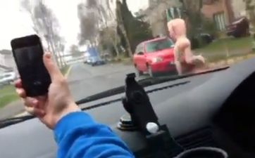 Video: UL Student Streaks Through Limerick – Friend Too Busy Laughing To Notice