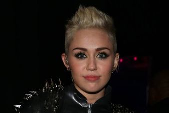 Following In Rihanna’s Footsteps? Miley Cyrus Caught Smoking A “Suspicious” Cigarette