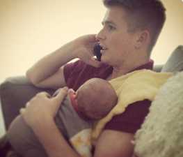 Pippa Posts Adorable Pic of Brian and Little Ollie