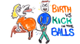 VIDEO: Humanity’s Biggest Question Ever Answered: Which Hurts More, Childbirth Or Getting Kicked In The Balls?