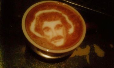 That’s An Impressive Cuppa… NYC Artist And His Celebrity Coffee Art