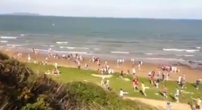 VIDEOS: Great Day At The Beach? Footage Of The Riots And Chaos On Portmarnock Strand