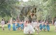 PICTURE: Ahhhh!! T-Rex!!! The Best Wedding Photo Ever