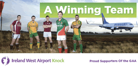 Leading GAA stars join forces as Ambassadors for Ireland West Airport Knock