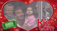 Daddy’s Little Girl: David and Harper Caught On Kiss Cam