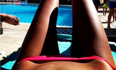 Reality TV Star Shows Off The Results Of Her Fitness Regime At The Poolside