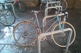 PICTURE: Oh Sh*t… Note To Self: Dont Leave Your Bike Here Again