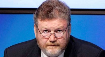 VIDEO: Health Minister James Reilly Falls On His Arse In A Kids’ Playground