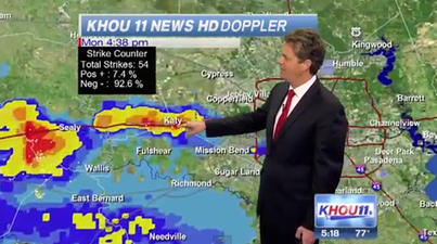 VIDEO: Weatherman Hit With Hiccups During Broadcast