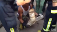 VIDEO: Chinese Newborn Baby Rescued From Pipe After Being Flushed Down The Toilet