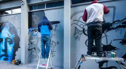 VIDEO: Cork Opera House Reveal Their Wonderful Graffiti Mural Featuring Irish Writers