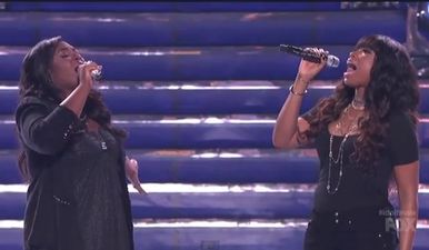 VIDEO: The Awkward Moment Jennifer Hudson Tries To Out-Sing Someone On American Idol…