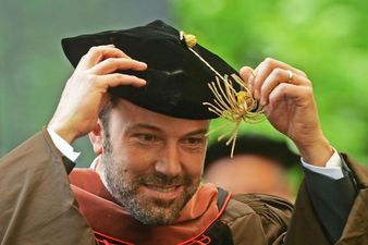PICTURE: Ben Affleck Receives Honorary Degree, We Don’t Think We Have Ever Seen Anyone This Happy