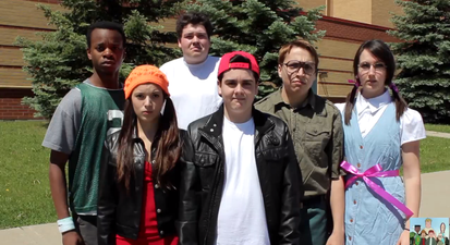 Real Life Disney Show: Students Recreate Live Action Opening to “Recess”