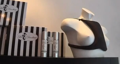 VIDEO – Fancy Wrinkle Free Cleavage? We Have Just The Thing