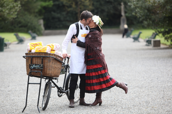 How Blooming Lovely! Couple to Wed Hours After Completing Bloomsday Bike Rally