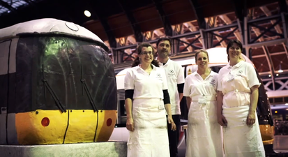 Make Way for the Chew Chew Train: Heathrow Celebrates Anniversary with Giant Train Cake