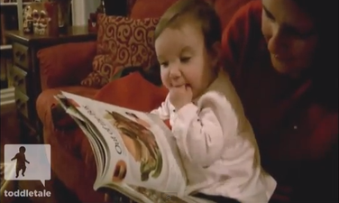 Mmmm Delicious: Baby Fails to Grasp the Concept Of A Food Magazine