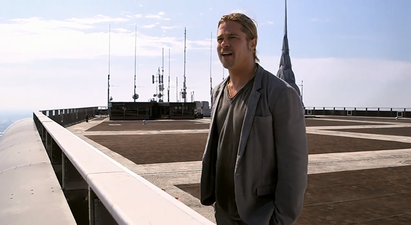 Brad Pitt and Jimmy Fallon Team Up For Rooftop Duet