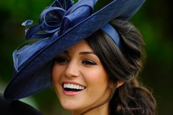 PICTURE: Michelle Keegan Dazzles At Irish Derby