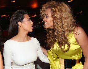 It Seems Beyoncé and Kim Kardashian Are Actually Friends…