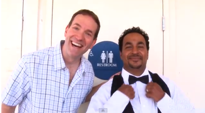 VIDEO – You Would Never Expect An Attendant In This Particular Bathroom