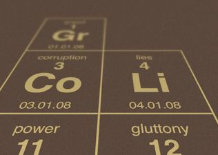 Gluttony, Power and Corruption: Presenting the Periodic Table of Social Issues