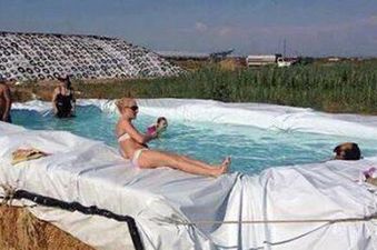 PICTURE – Fine Day For It, Arguably The Best Homemade Swimming Pool We Have Ever Seen