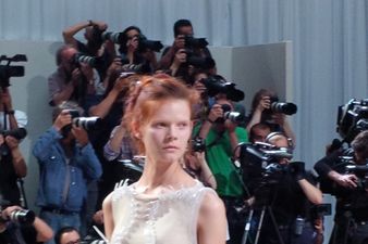 PICTURE – Dress Made From 3D Printer Hits The Catwalk At Paris Fashion Week