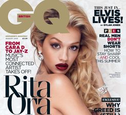 PICTURE – “I Decided To Give You All Of Me” Rita Ora Poses Topless For GQ Photo Shoot
