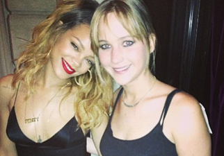 When In Paris: Rihanna and Jennifer Lawrence Dine Out