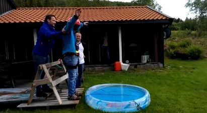 Video: Norweigan Groom is Tricked Into Believing He’s Doing a Bungee Jump