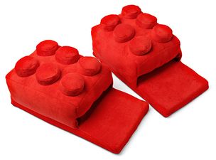 It’s a Blockbusting Solution: Introducing the LEGO Slippers That Aren’t Going to Hurt You When You Step on Them
