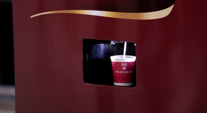 Video: This Coffee Machine Will Give You a Free Drink if You Yawn at it