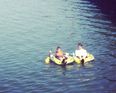 PICTURE – Oh Just Two Guys, Hanging Out, On The Liffey
