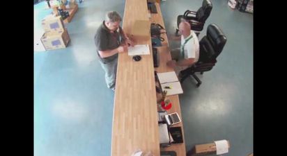 VIDEO – That Must Have Hurt, Cork Man Doesn’t Have A Lot Of Chair Swivelling Skills