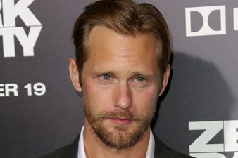PICTURE – Alexander Skarsgard Takes Family Photos Like Nobody Else On The Planet