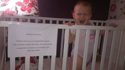 EVICTION NOTICE: Couple Announce They’re Having Another Baby