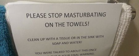 Photo: A Mother Left THIS Note in the Bathroom to Scold her Masturbating Son