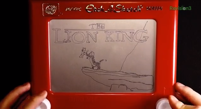 Hakuna Matata! The Lion King: As Told Through an Etch-a-Sketch