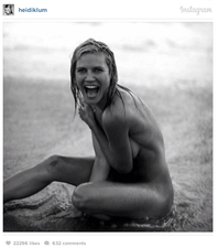 PICTURE: Heidi Klum Posts Naked ‘Blast From The Past’ Image To Instagram