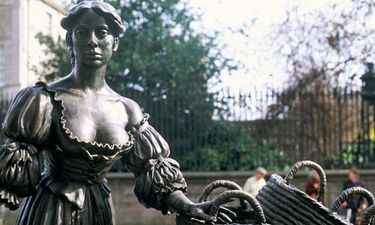 Molly Malone Wheels Her Wheelbarrow To New Home In Dublin’s Fair City