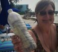PICTURE – Woman Puts Husband’s Ashes In A Bottle And Sends It Out To Sea With Some Amazing Results