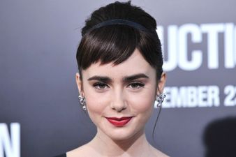 VIDEO – Lily Collins Claims She Was Haunted By The Ghost Of A Girl While Staying In The Shelbourne In Dublin