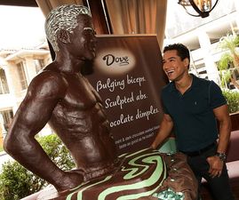 If He Was Chocolate He’d Eat Himself… Star Unveils Interesting Statue