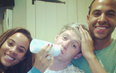 “Doing The Night Feed” – Rochelle Shares Snap Of “Baby” Niall Horan