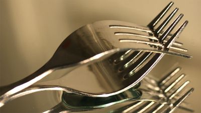 PICTURE: What The Fork Is That?! Man’s X-Ray Reveals A Very Misplaced Piece Of Cutlery