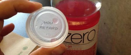 “You Retard” – Coca-Cola Issue Apology After Printing Insult on Bottle Cap