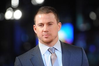 VIDEO – Channing Tatum Gets Slammed By Toddler In Basketball Challenge On Spanish Television