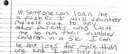 PICTURE – 10-Year-Old Boy Writes Letter To News Station To Ask For Help For His Brother With Cerebral Palsy